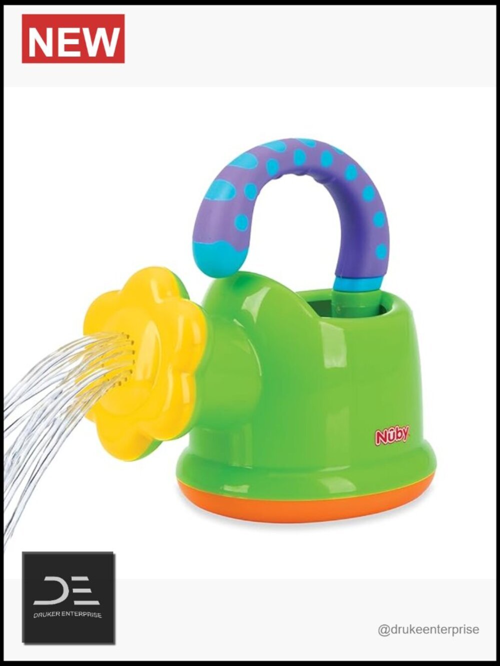 Watering Can Bath Toy - Interactive Sensory Toy for Toddlers 18M+